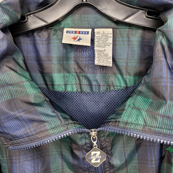 Vintage Jerzees Windbreaker, Men's - Picture 2 of 4